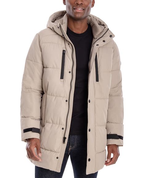 michael michael kors men's holland hooded parka review|Michael Kors Down and padded jackets for Men .